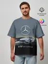 Мужская футболка оверсайз / V8 Biturbo