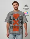 Мужская футболка оверсайз / LOVE DEATH + ROBOTS