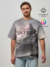Мужская футболка оверсайз / The Elder Scrolls Skyrim