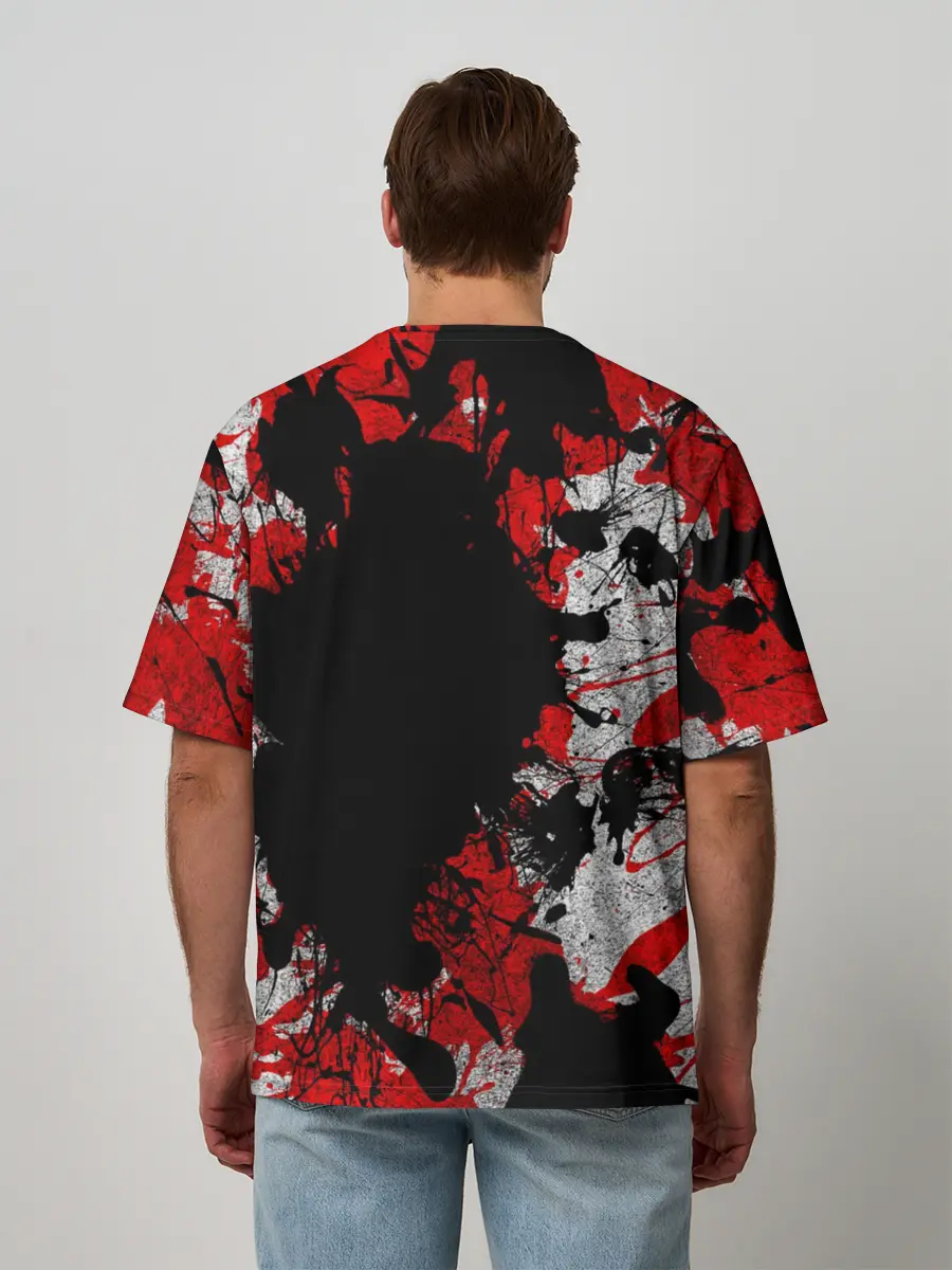 Мужская футболка оверсайз / SKILLET