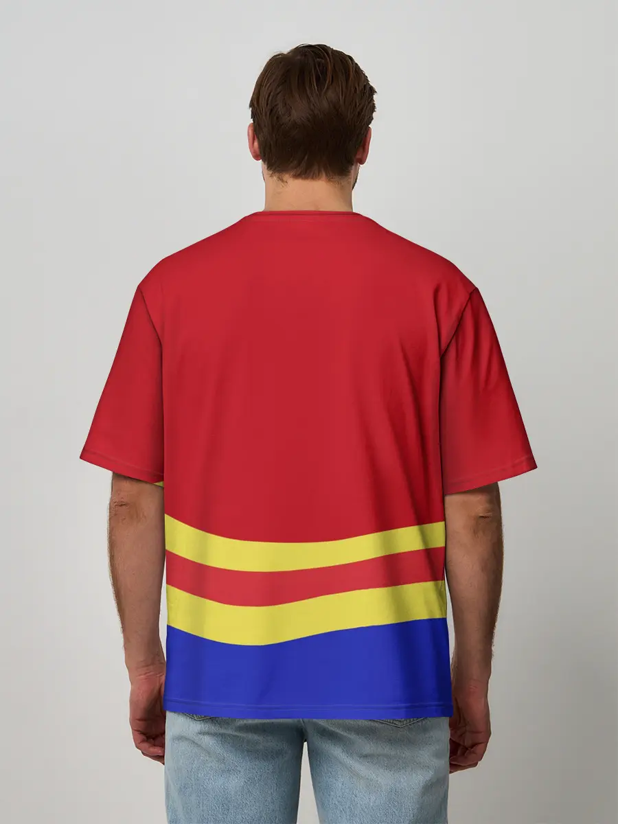 Мужская футболка оверсайз / АНТУАН ГРИЗМАНН / БАРСЕЛОНА