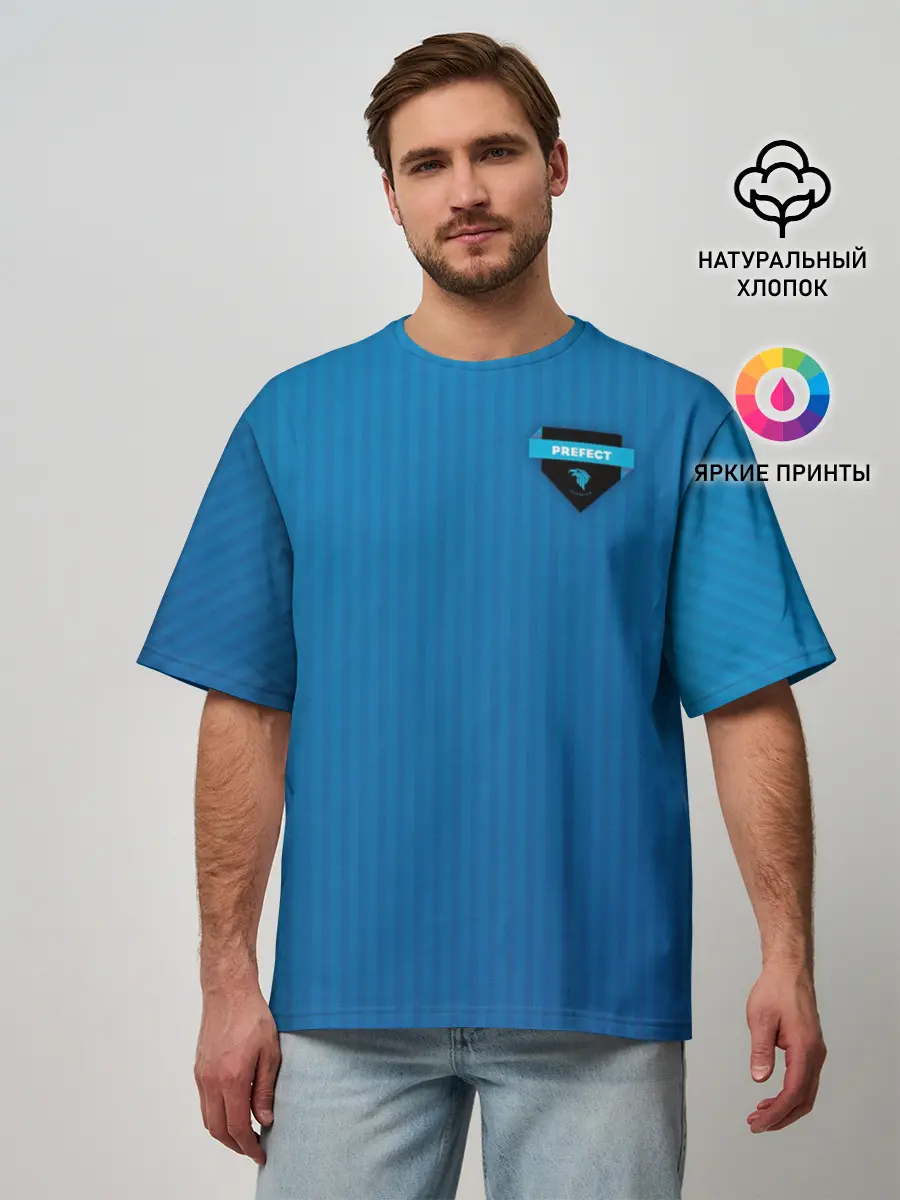 Мужская футболка оверсайз / Ravenclaw