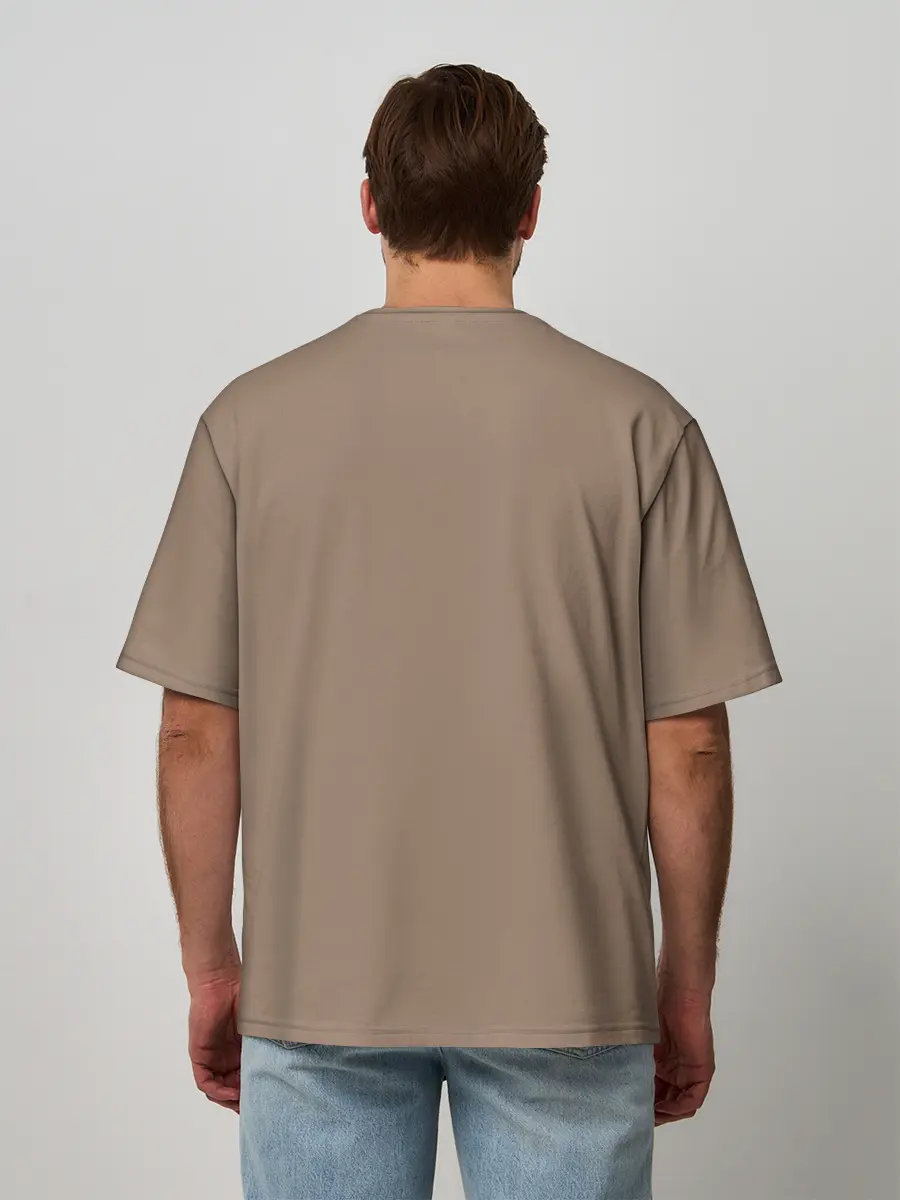 Мужская футболка оверсайз / Пиши