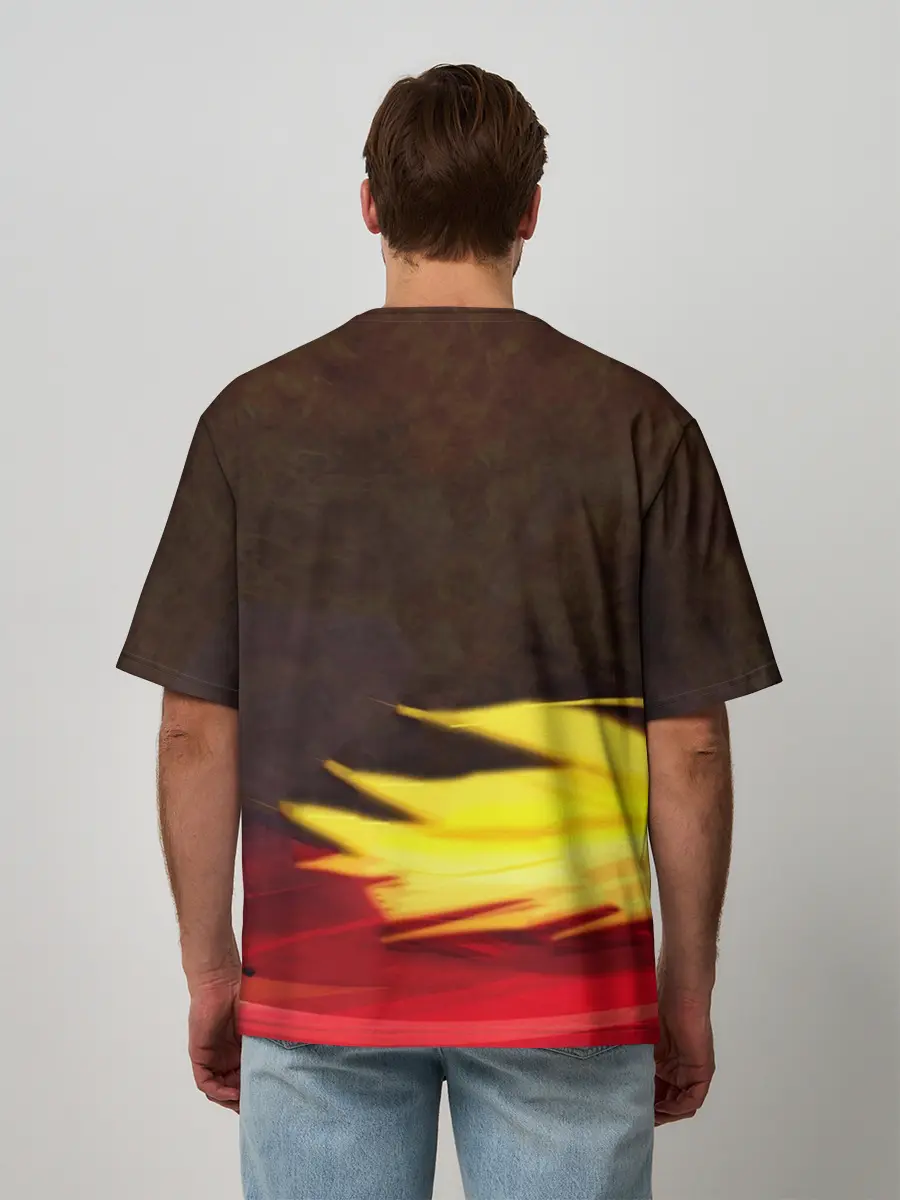 Мужская футболка оверсайз / Спасатель