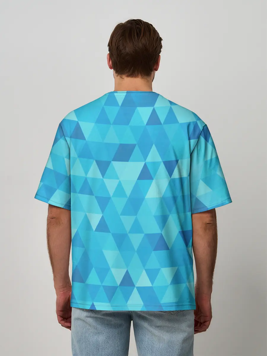 Мужская футболка оверсайз / Detroit: Become Human.