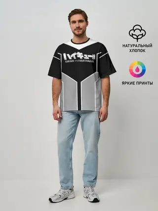 Мужская футболка оверсайз / Волейбол!! | Haikyu!!