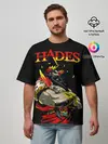 Мужская футболка оверсайз / Hades