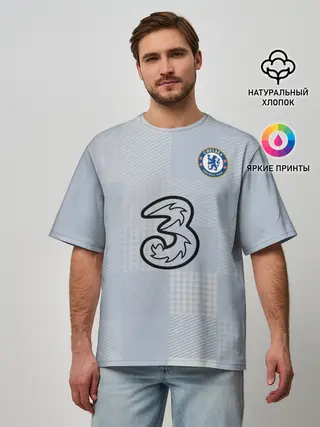 Мужская футболка оверсайз / FC Chelsea | Goalkeeper Stadium
