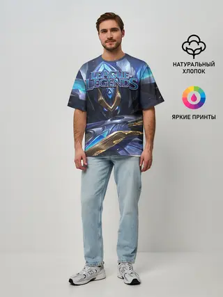 Мужская футболка оверсайз / League of Legends
