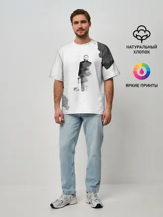 Мужская футболка оверсайз / Джон Уик