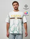 Мужская футболка оверсайз / GUSSI / ГУСИ
