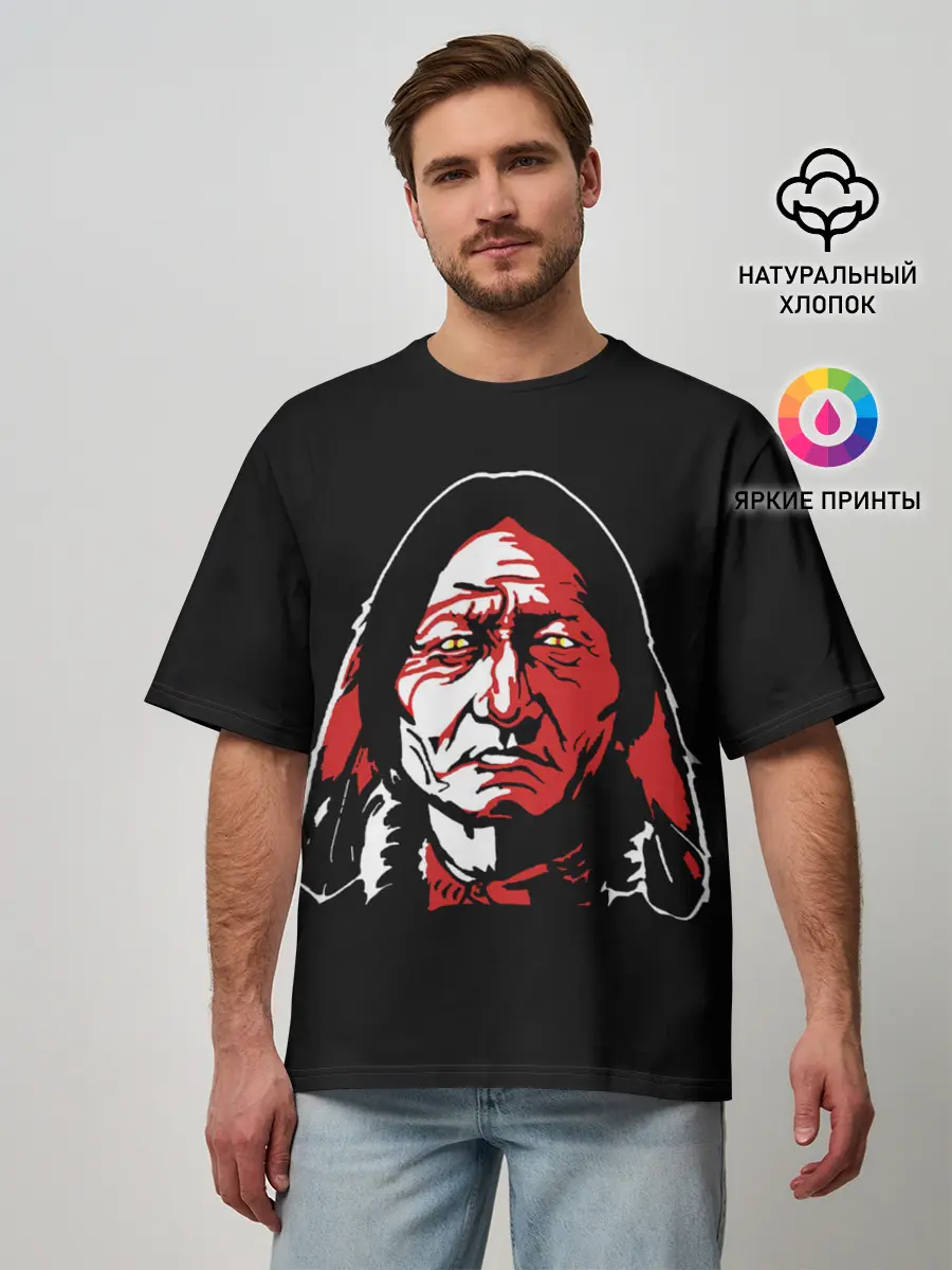 Мужская футболка оверсайз / Cherokee