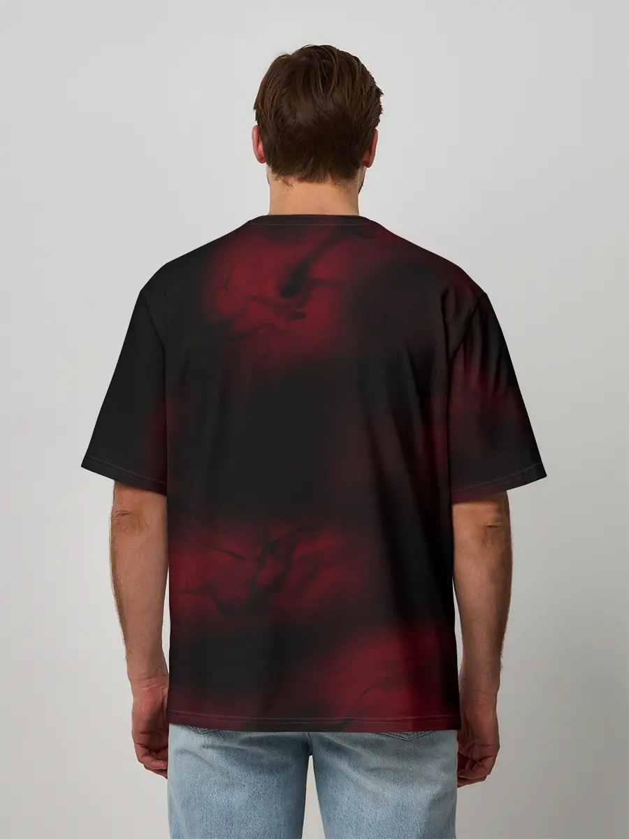 Мужская футболка оверсайз / Безумный азарт - Kakegurui