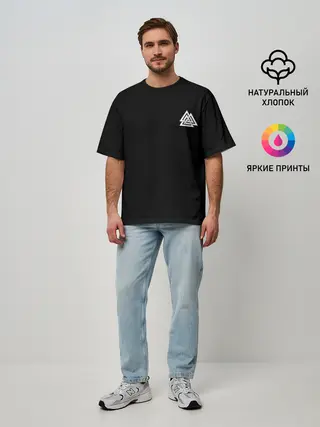 Мужская футболка оверсайз / Северный флот