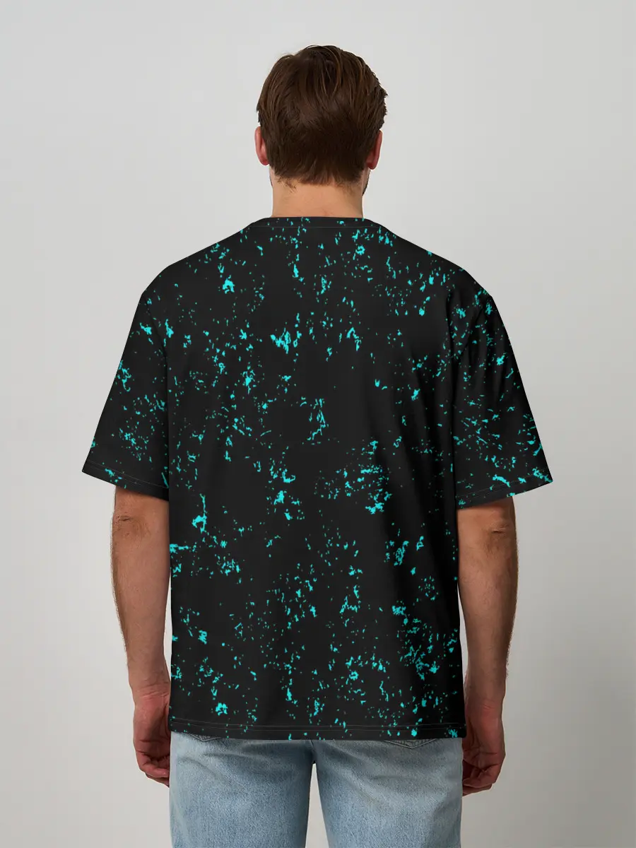 Мужская футболка оверсайз / BTS / БТС