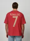Мужская футболка оверсайз / Роналду 2018 ЧМ