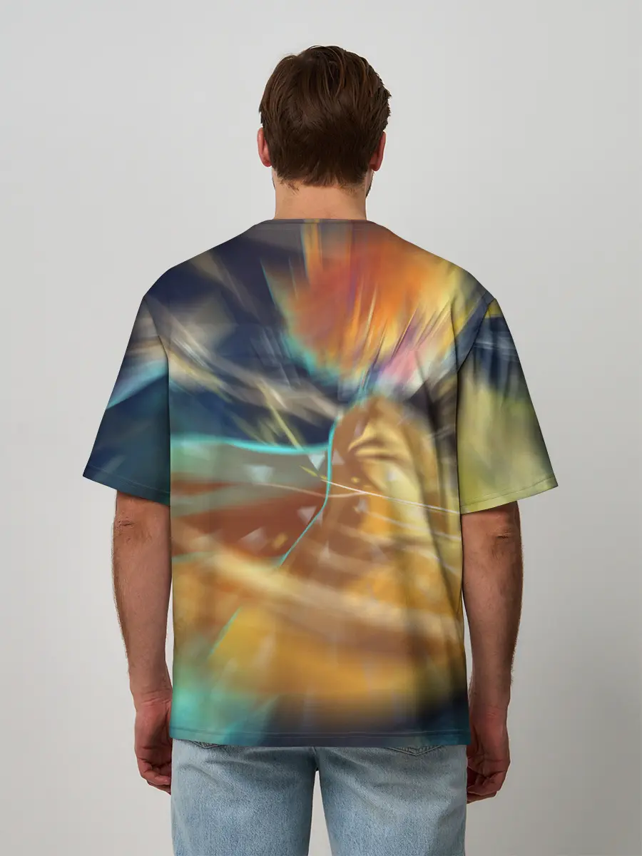 Мужская футболка оверсайз / ZENITSU | ЗЕНИТСУ | DEMON SLAYER