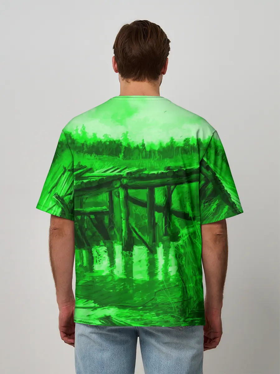 Мужская футболка оверсайз / Stalker