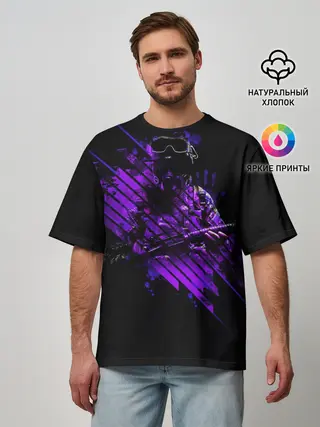 Мужская футболка оверсайз / pro100