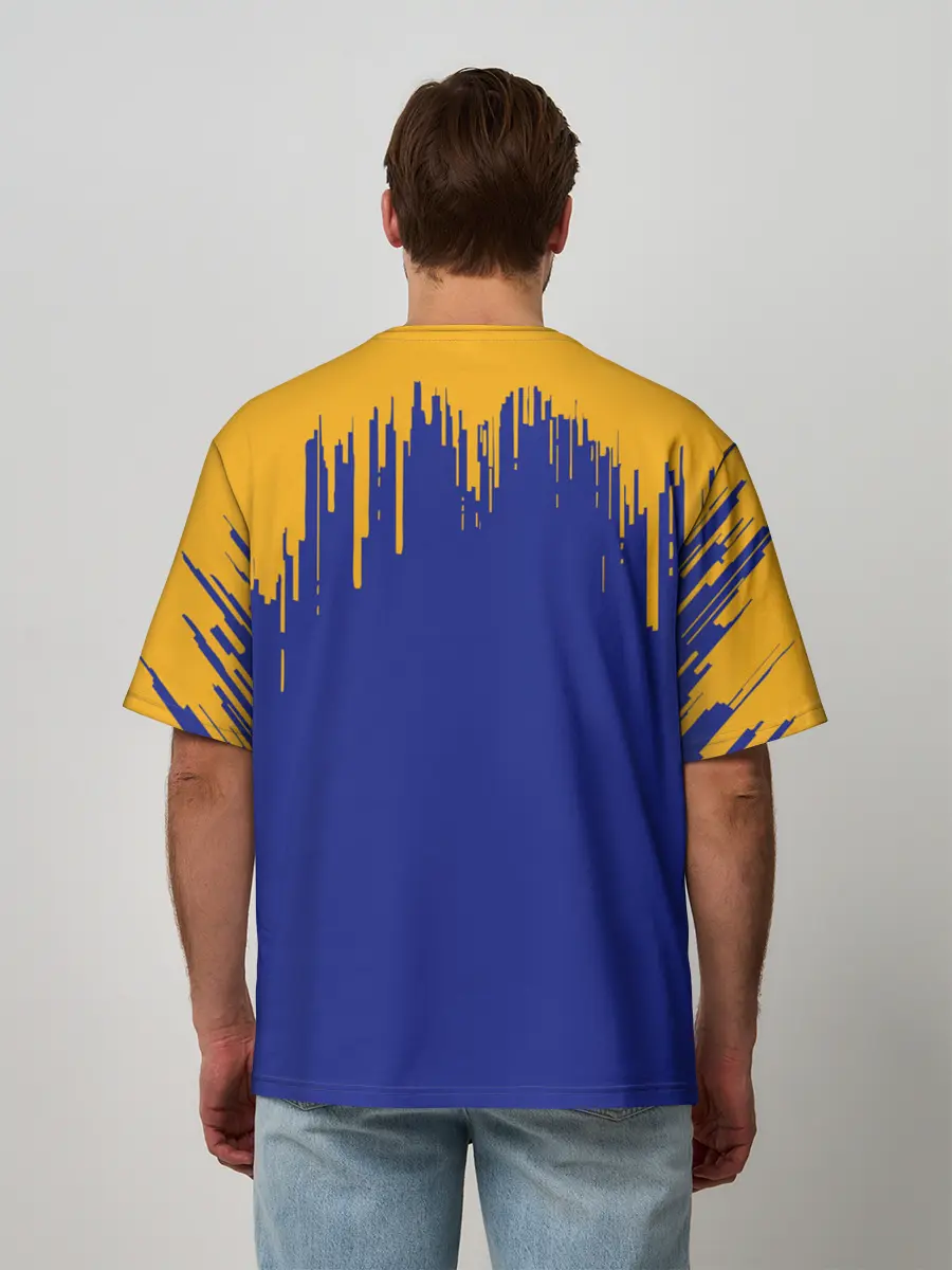 Мужская футболка оверсайз / LIL PEEP | ЛИЛ ПИП