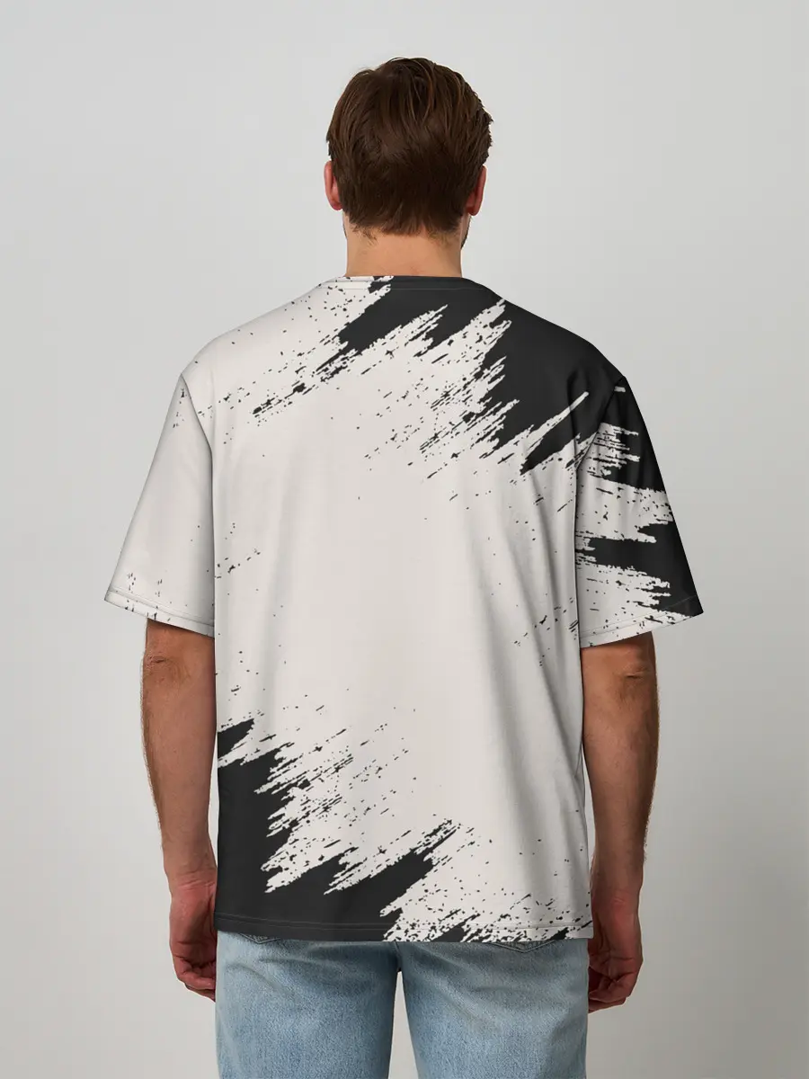 Мужская футболка оверсайз / Ниэр | Nier Automata