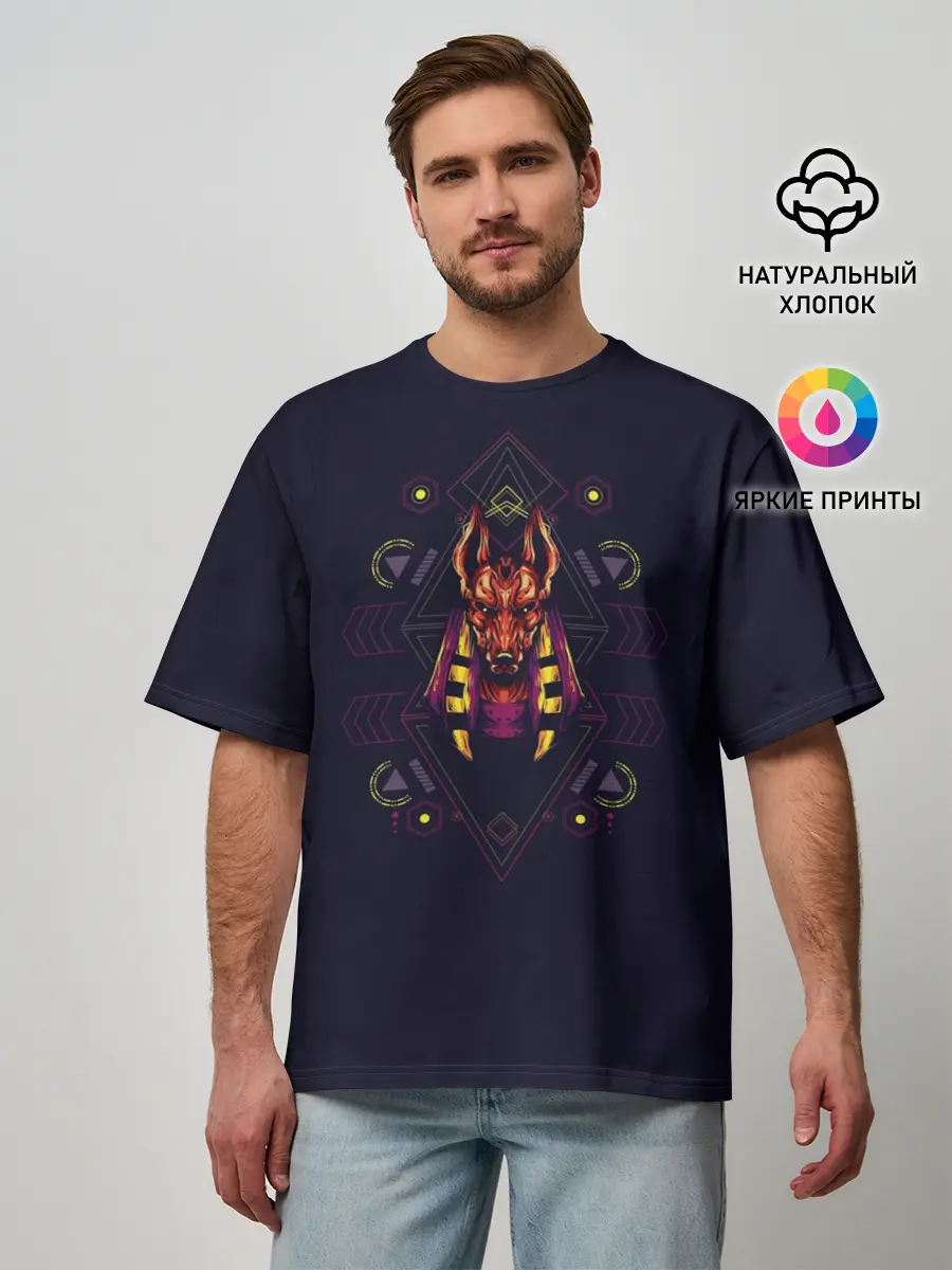 Мужская футболка оверсайз / PHARAOH