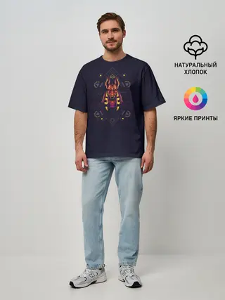 Мужская футболка оверсайз / PHARAOH