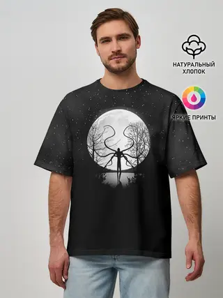 Мужская футболка оверсайз / Слендермен