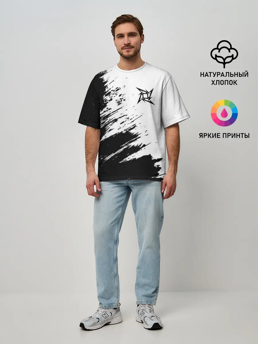 Мужская футболка оверсайз / METALLICA / МЕТАЛЛИКА