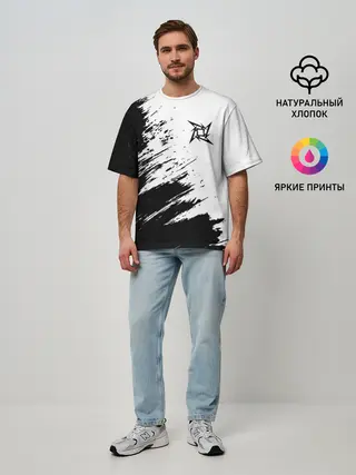 Мужская футболка оверсайз / METALLICA / МЕТАЛЛИКА