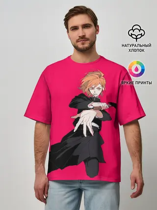 Мужская футболка оверсайз / Нобара Магическая Битва