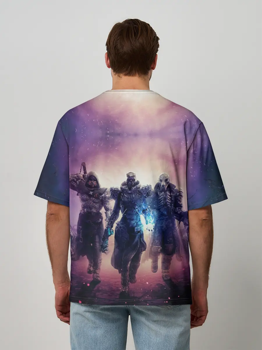 Мужская футболка оверсайз / Outriders