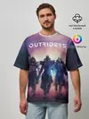 Мужская футболка оверсайз / Outriders