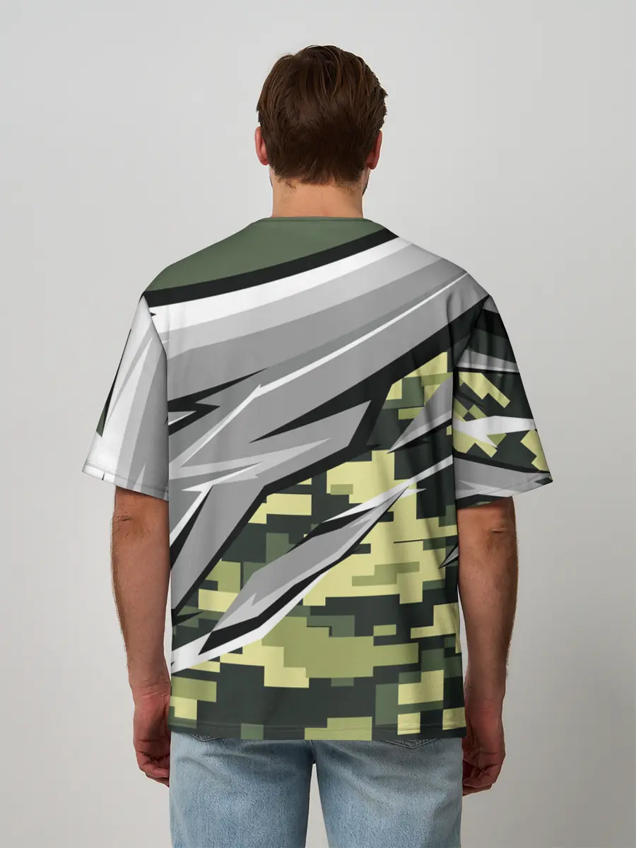 Мужская футболка оверсайз / HONDA