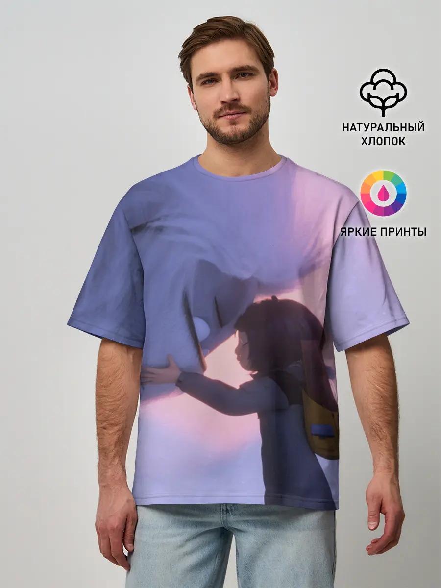 Мужская футболка оверсайз / ABOMINABLE