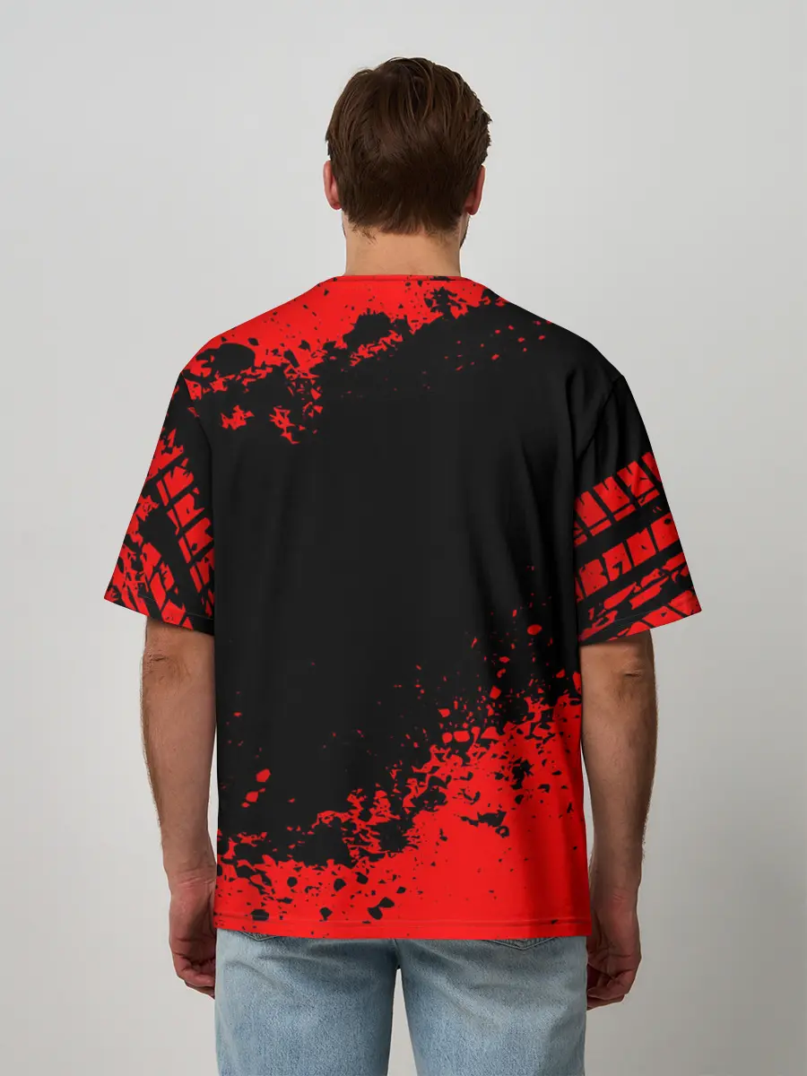 Мужская футболка оверсайз / LEXUS.