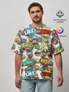 Мужская футболка оверсайз / POP ART FASHION | ПОП АРТ