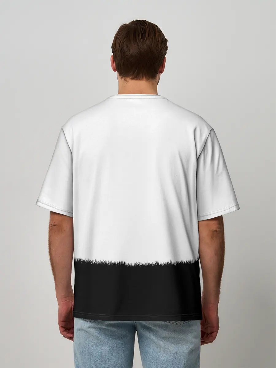 Мужская футболка оверсайз / Эдвард Ньюгейт | One Piece. Большой куш