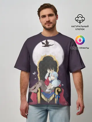 Мужская футболка оверсайз / Rimuru