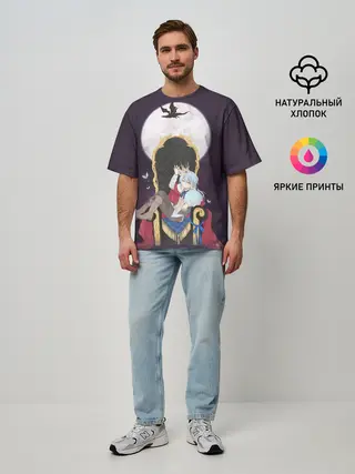 Мужская футболка оверсайз / Rimuru