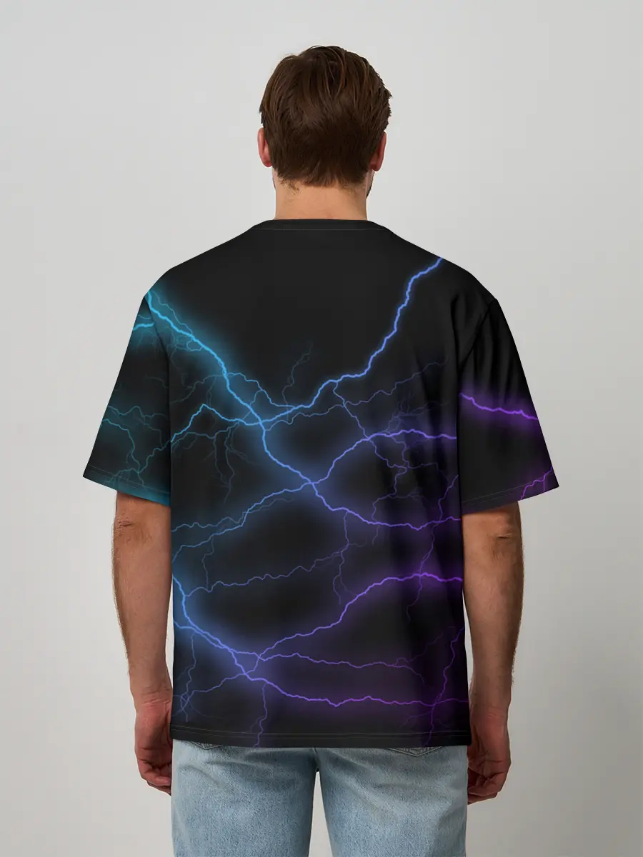 Мужская футболка оверсайз / Marshmello