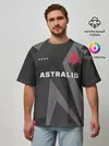 Мужская футболка оверсайз / Astralis - Jersey Pro