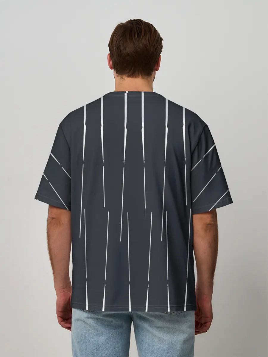 Мужская футболка оверсайз / Hades | Zagreus