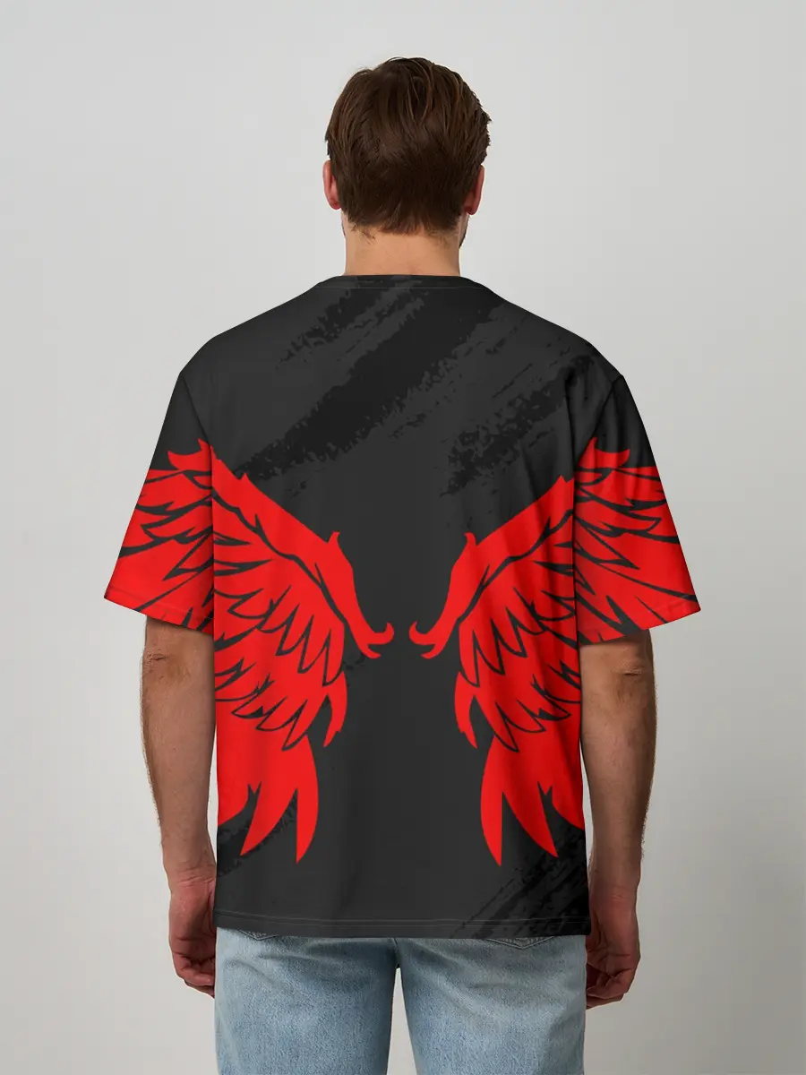 Мужская футболка оверсайз / SUZUKI / СУЗУКИ / МОТОСПОРТ