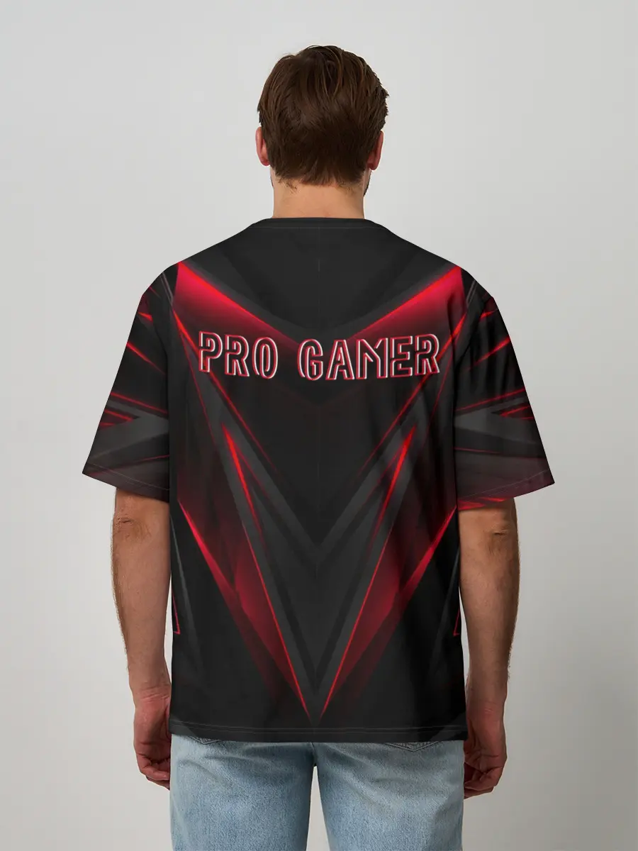 Мужская футболка оверсайз / Pro Gamer