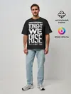Мужская футболка оверсайз / We Rise