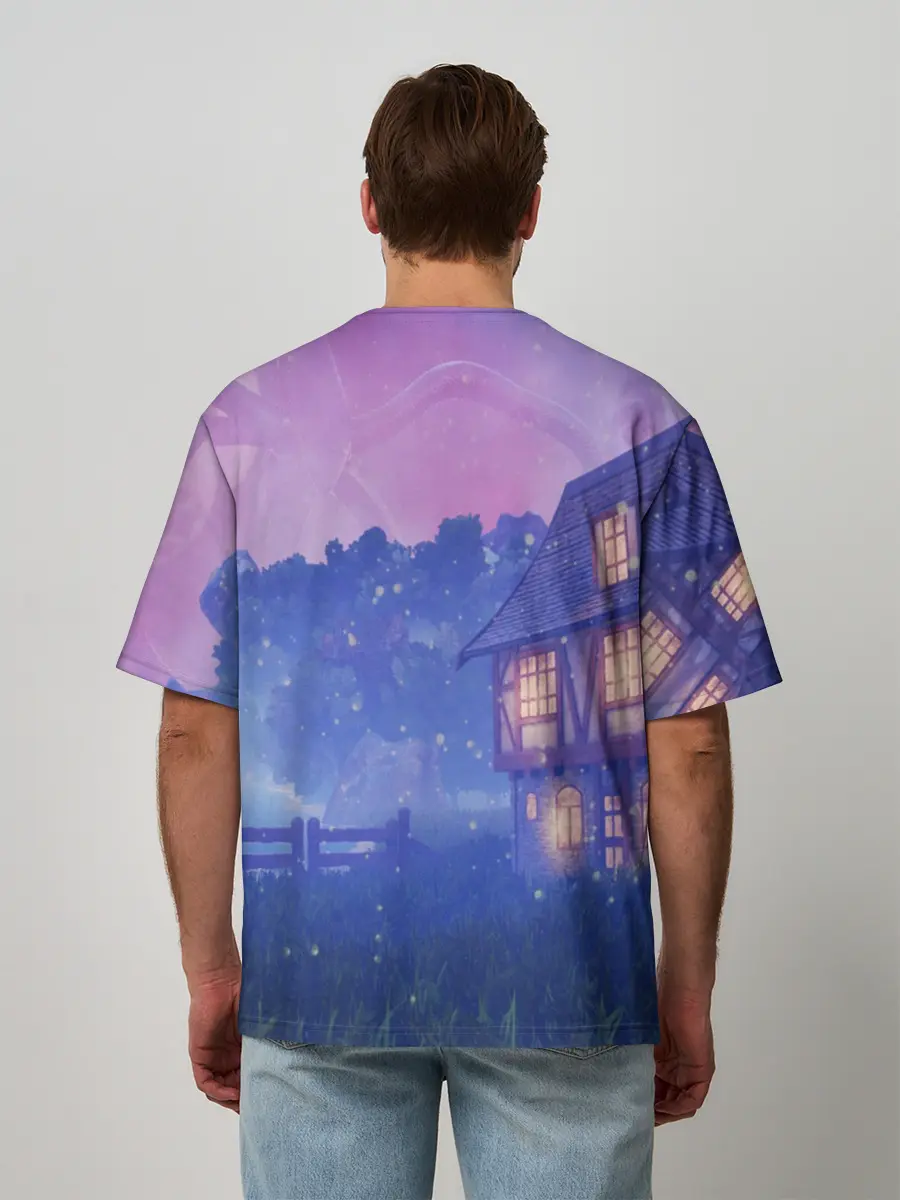 Мужская футболка оверсайз / Очень странные дела