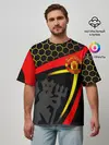 Мужская футболка оверсайз / МАНЧЕСТЕР / MANCHESTER / SPORT