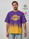 Мужская футболка оверсайз / LA LAKERS