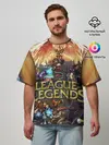 Мужская футболка оверсайз / League of Legends